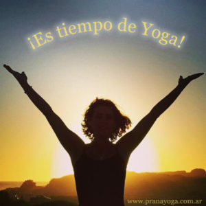 es tiempo de yoga