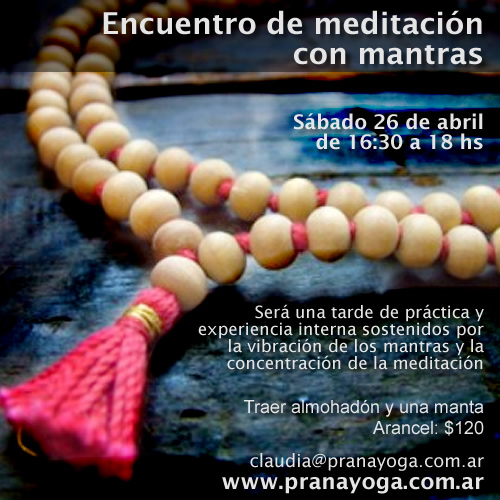 Taller de meditación y mantras